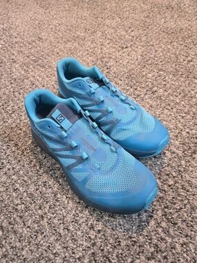 Salomon Blue Trail Running Shoes